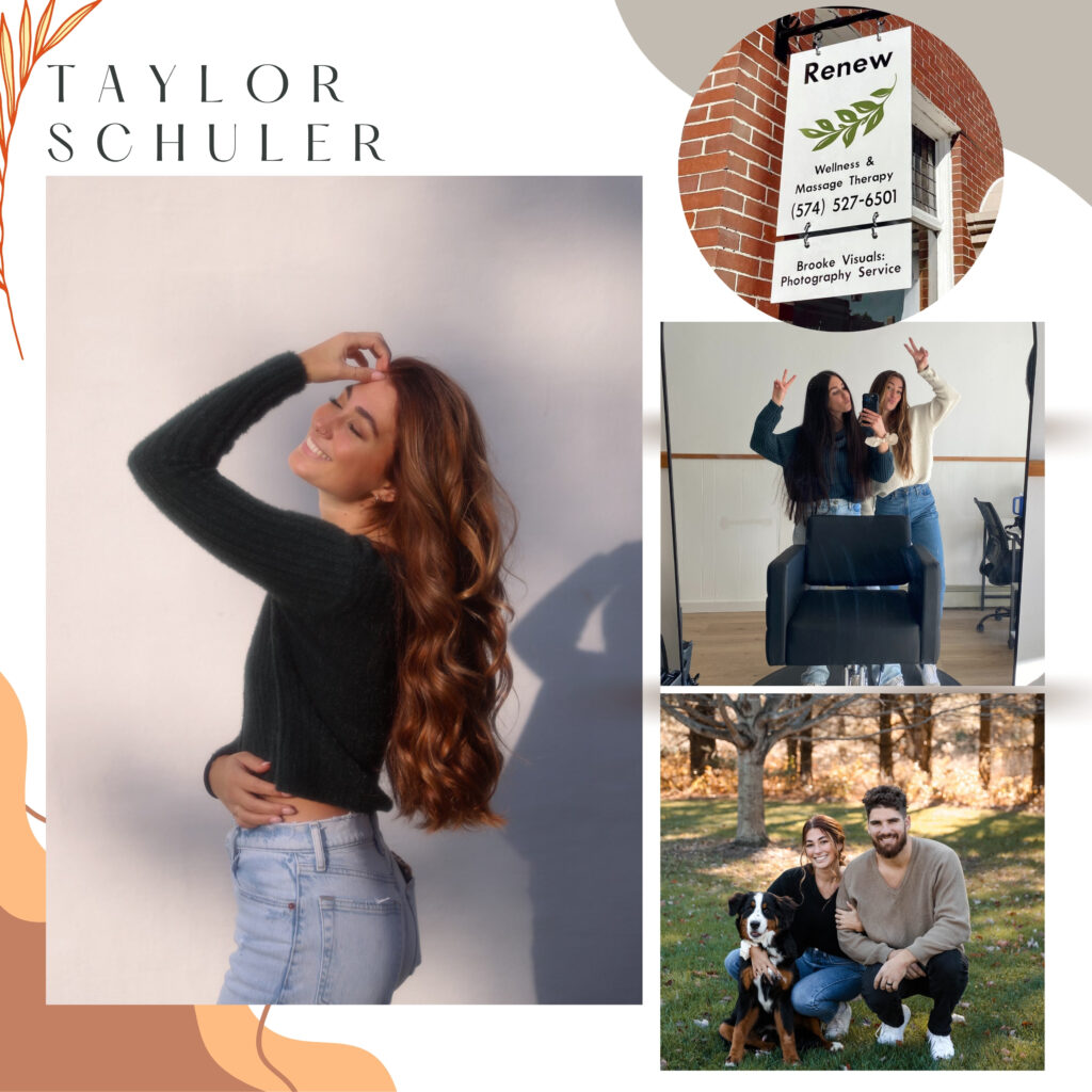 Taylor Schuler, co-owner of Renew Salon & Massage Theraphy